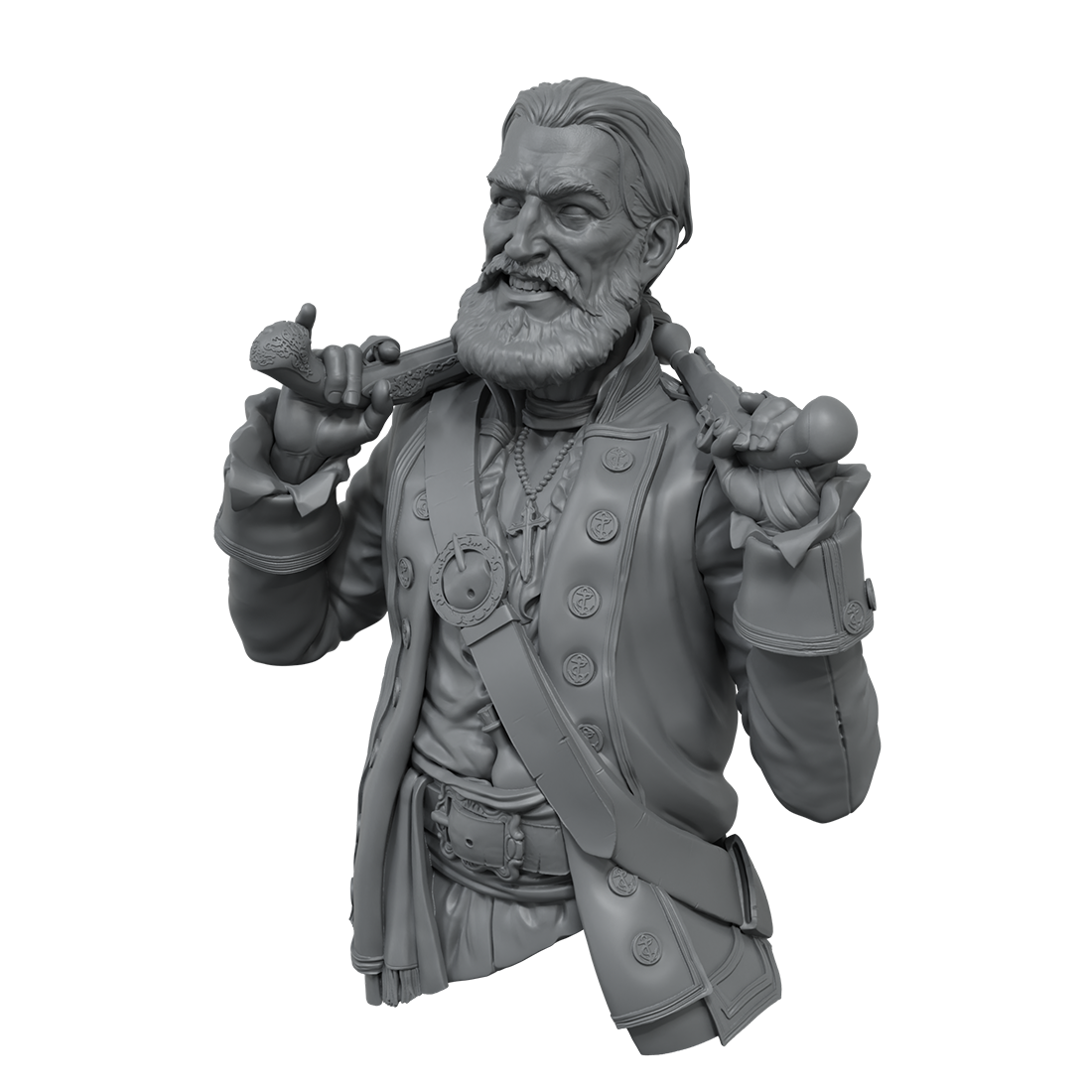 scale75-elliott-lucky-shot-manyard-busto-pirata-1-10 image 2