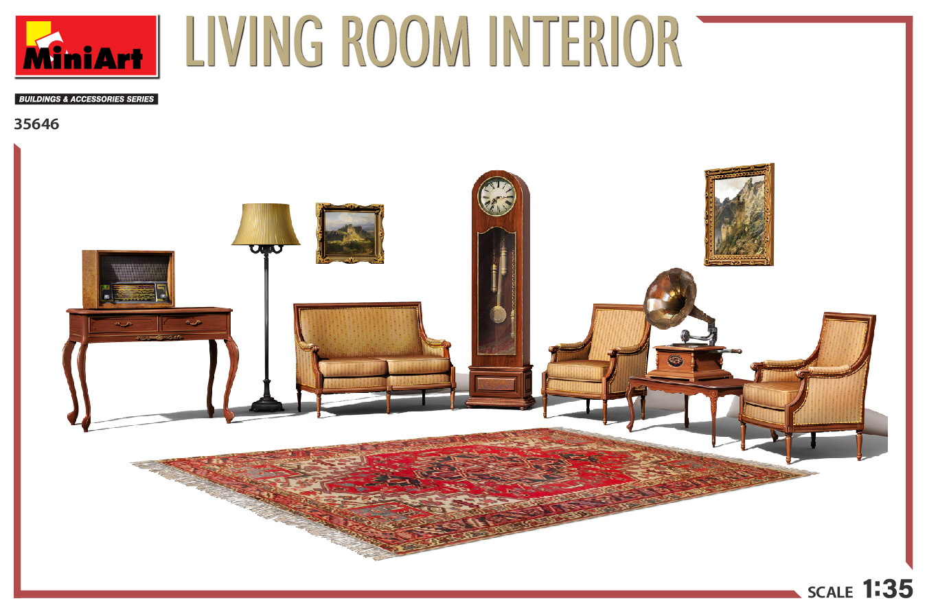 ak-interactive-1-35-living-room-interior-diorama-arredamento-soggiorno image 2