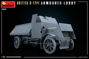 ak-interactive-british-b-type-armoured-lorry-kit-blindato-scala-1-35 image 3