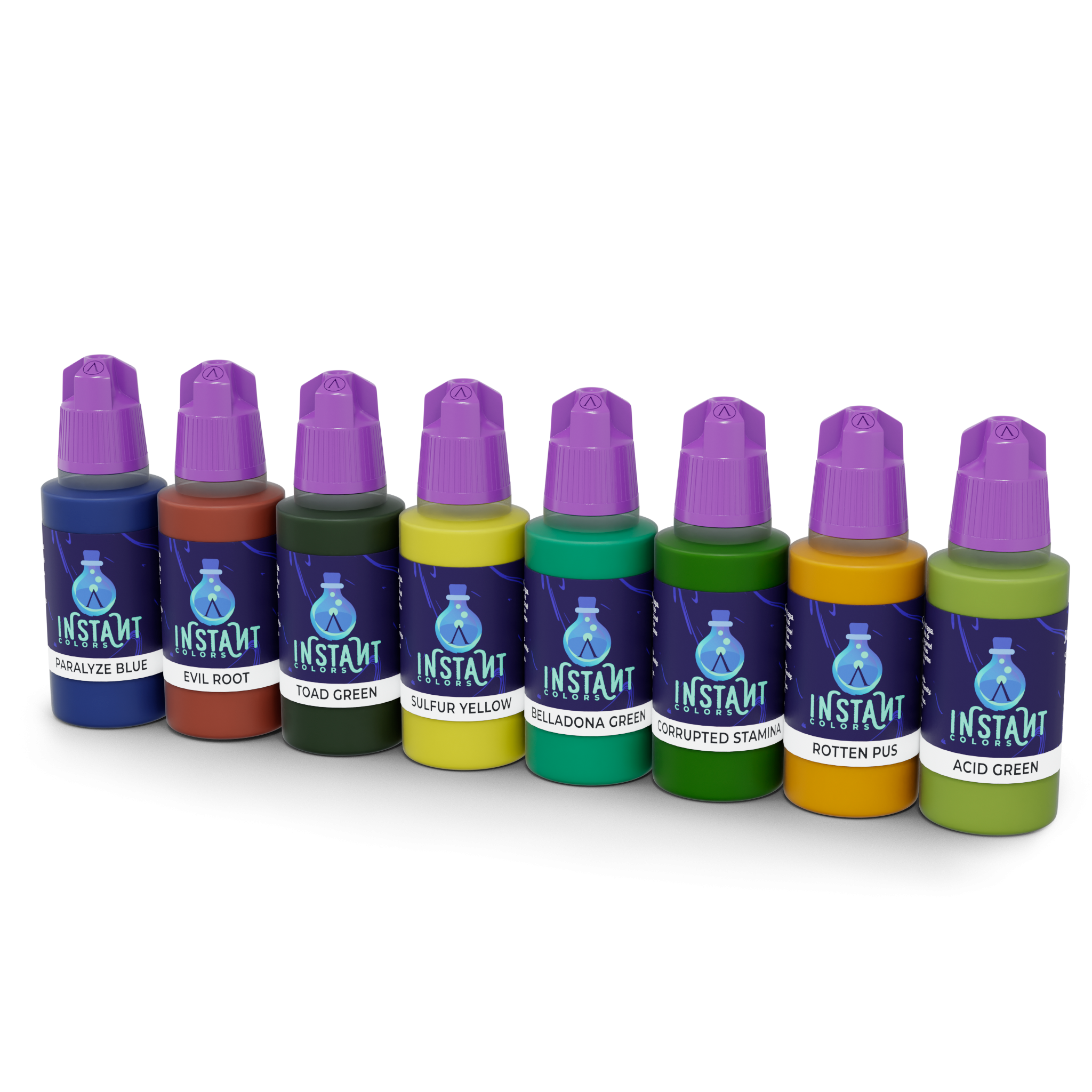 scale75-instant-colors-poison-flasks-set-verde-pittura-rapida image 2