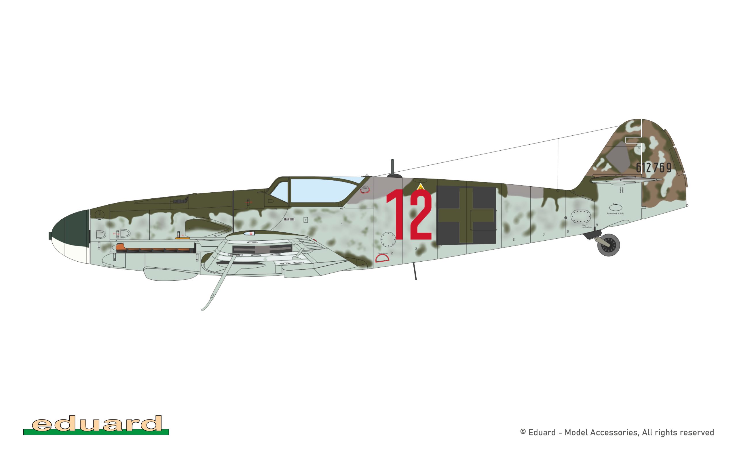 ak-interactive-bf-109g-10-wnf-diana-kit-modellismo-aereo-scala-1-72 image 8
