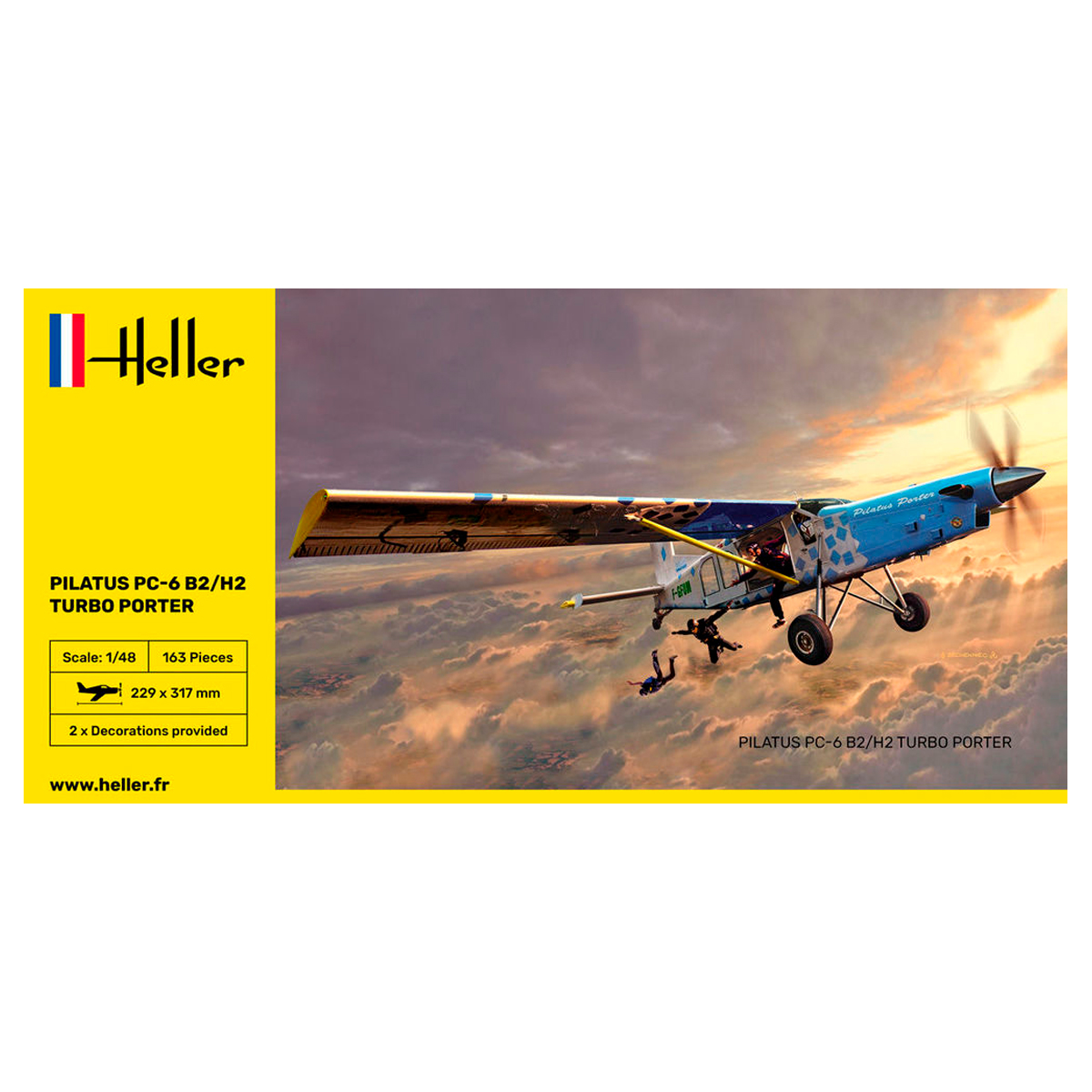 ak-interactive-1-48-pilatus-pc-6-b2-h2-turbo-porter-kit-aereo-utility-in-scala-1 image 1