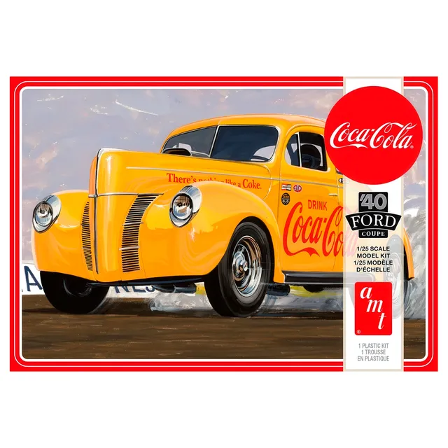 ak-interactive-1-25-1940-ford-coupe-coca-cola-kit-auto-da-costruire-e-dipingere image 1