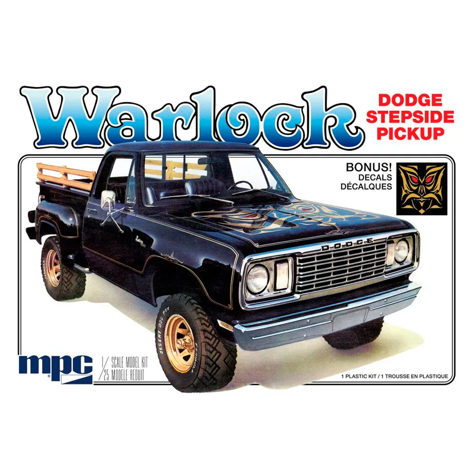 ak-interactive-warlock-dodge-stepside-pickup-1977-1-25-kit-di-modellismo image 1