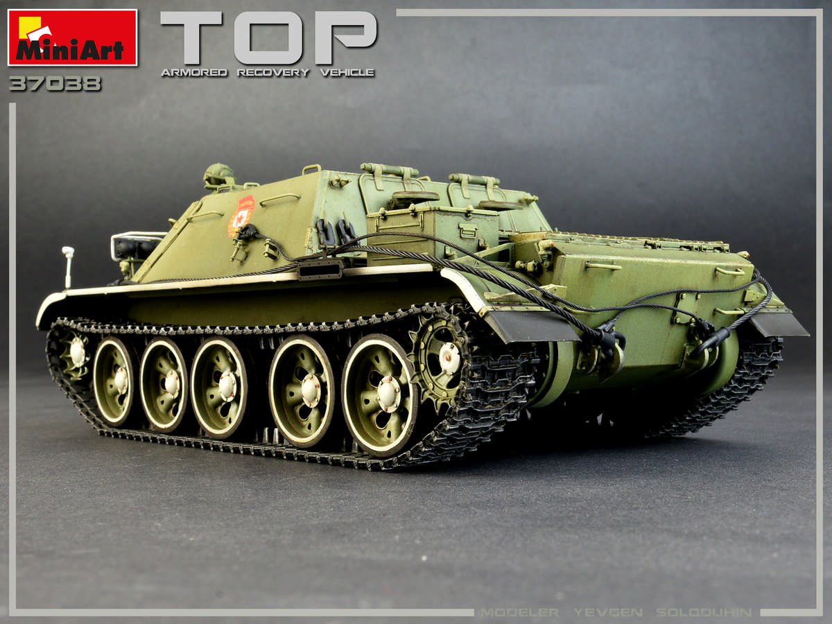 ak-interactive-top-armoured-recovery-vehicle-1-35-kit-di-modellismo-militare image 8