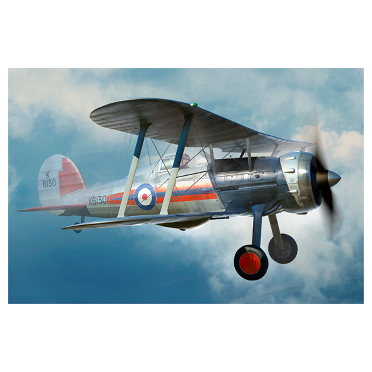 ak-interactive-gloster-gladiator-mk1-kit-modellismo-aereo-scala-1-48 image 1