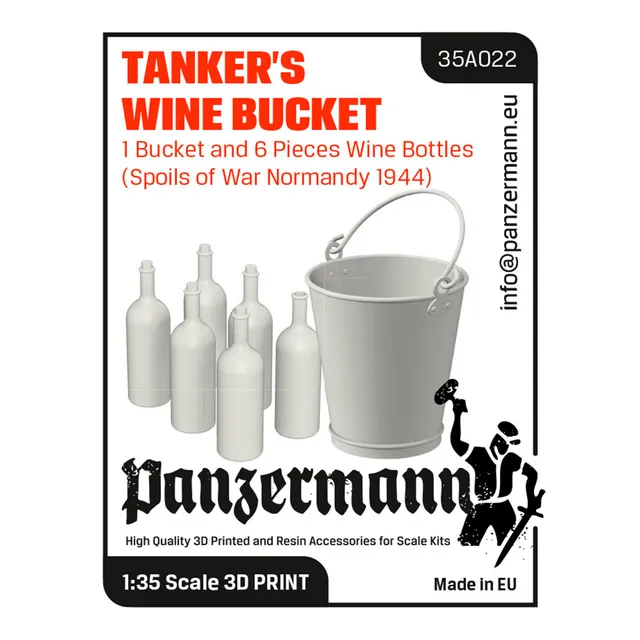 ak-interactive-tanker-s-wine-bucket-secchio-e-6-bottiglie-di-vino-in-scala-1-35 image 1