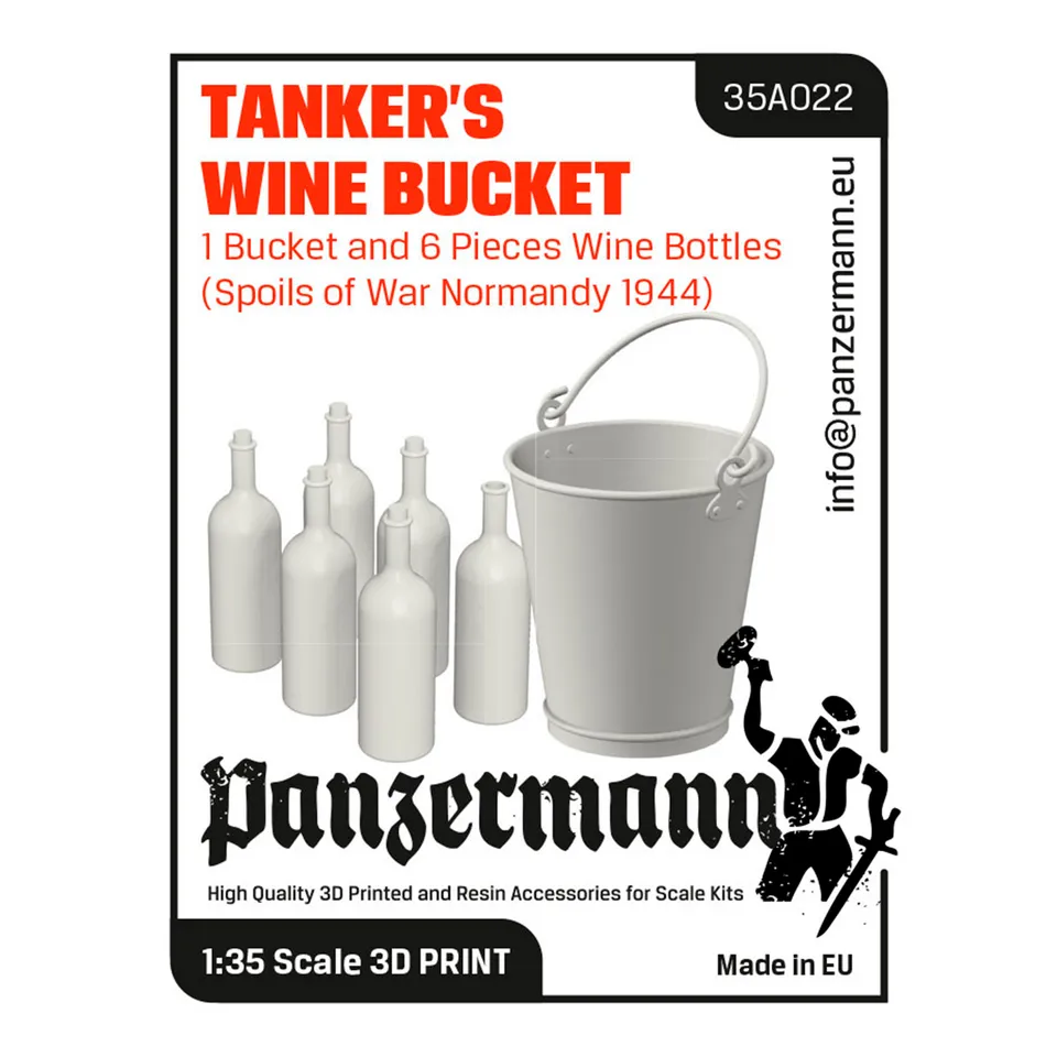 ak-interactive-tanker-s-wine-bucket-set-secchiello-e-6-bottiglie-1-35 image 1