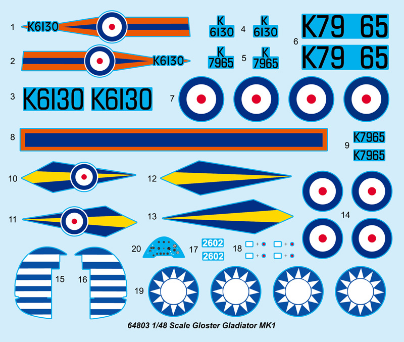 ak-interactive-gloster-gladiator-mk1-kit-modellismo-aereo-scala-1-48 image 2