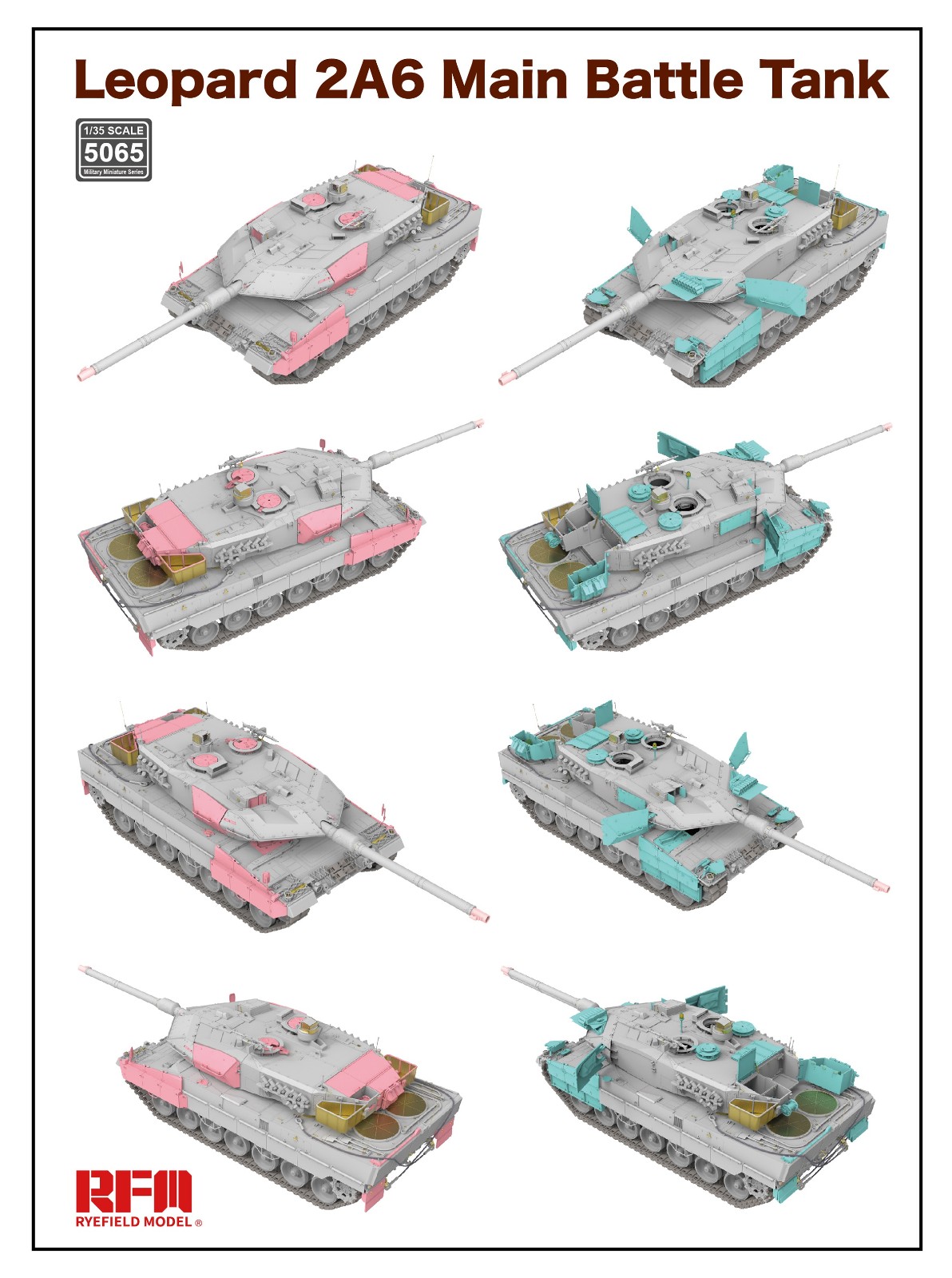 ak-interactive-1-35-leopard-2-a6-carro-armato-da-battaglia image 3
