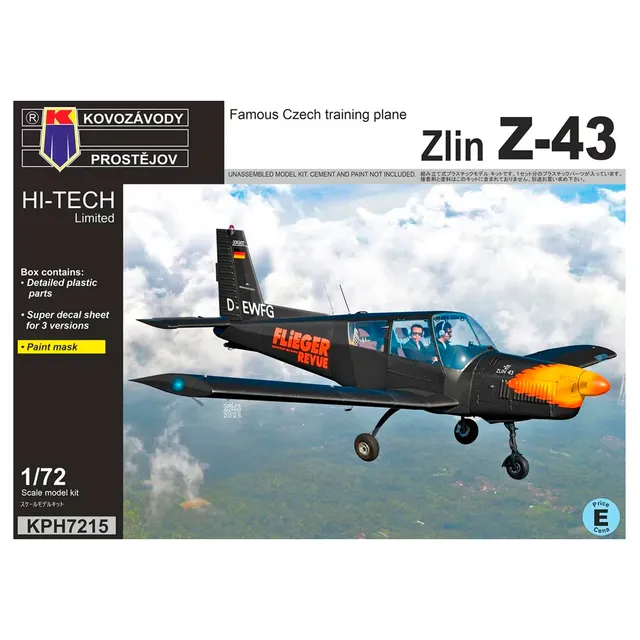 ak-interactive-zlin-z-43-hi-tech-limited-kit-aereo-scala-1-72 image 1