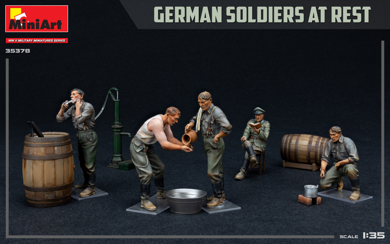 kit-modellismo-ak-interactive-1-35-german-soldiers-at-rest-special-edition image 5