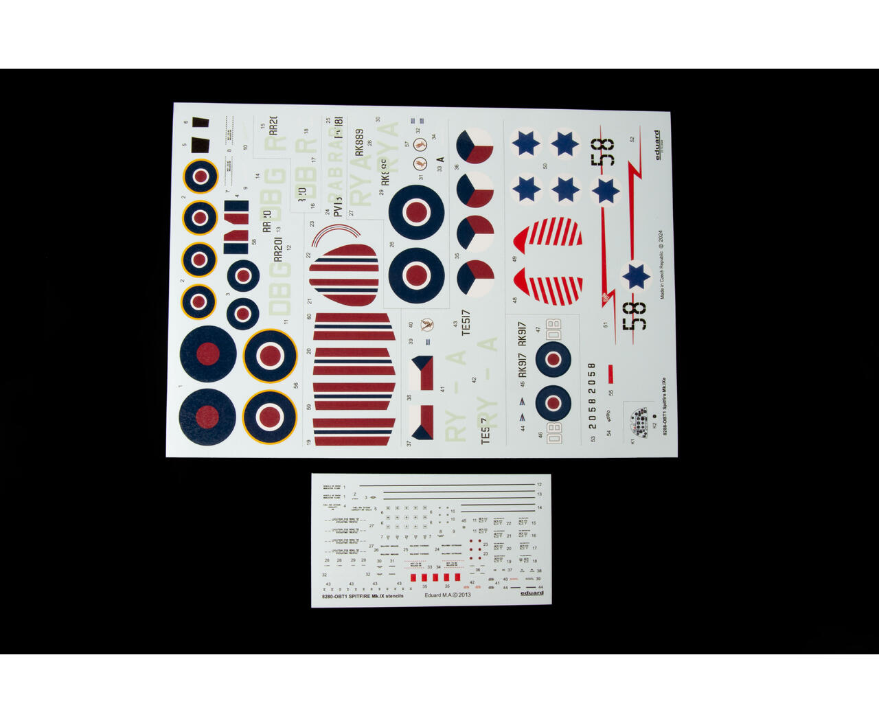 ak-interactive-spitfire-mk-ixe-scala-1-48-kit-modellismo-aeronautico image 5