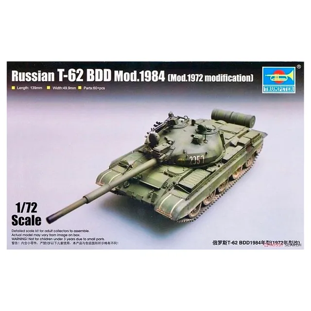 ak-interactive-russian-t-62-bdd-mod-1984-kit-modellismo-1-72 image 1