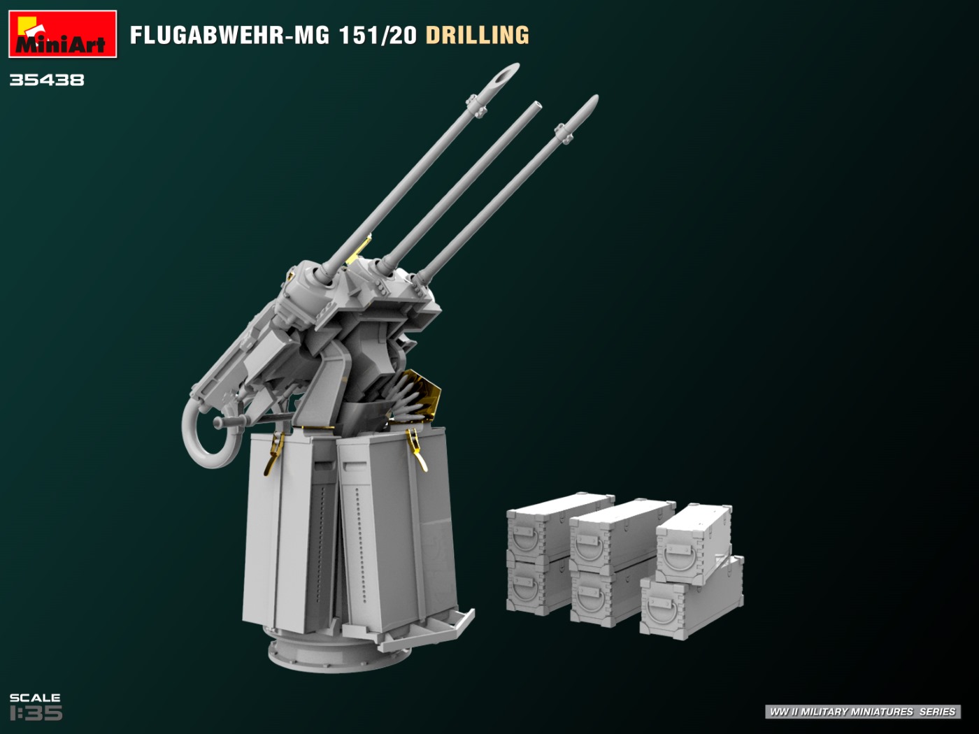 ak-interactive-1-35-flugabwehr-mg-151-20-drilling-kit-mitragliera-antiaerea image 6