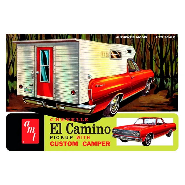 ak-interactive-1-25-1965-chevelle-el-camino-with-custom-camper image 1
