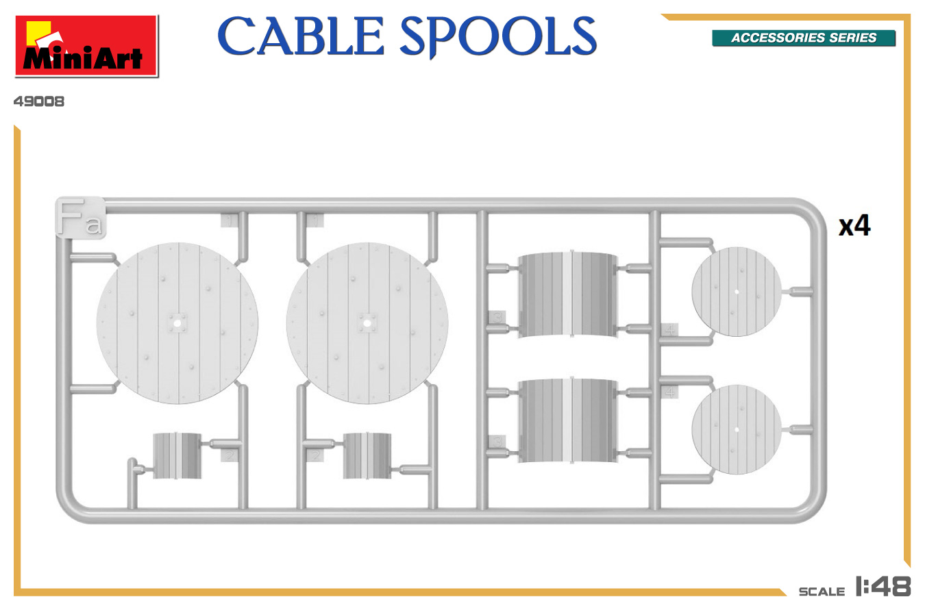 ak-interactive-1-48-cable-spools-accessori-modellismo image 4