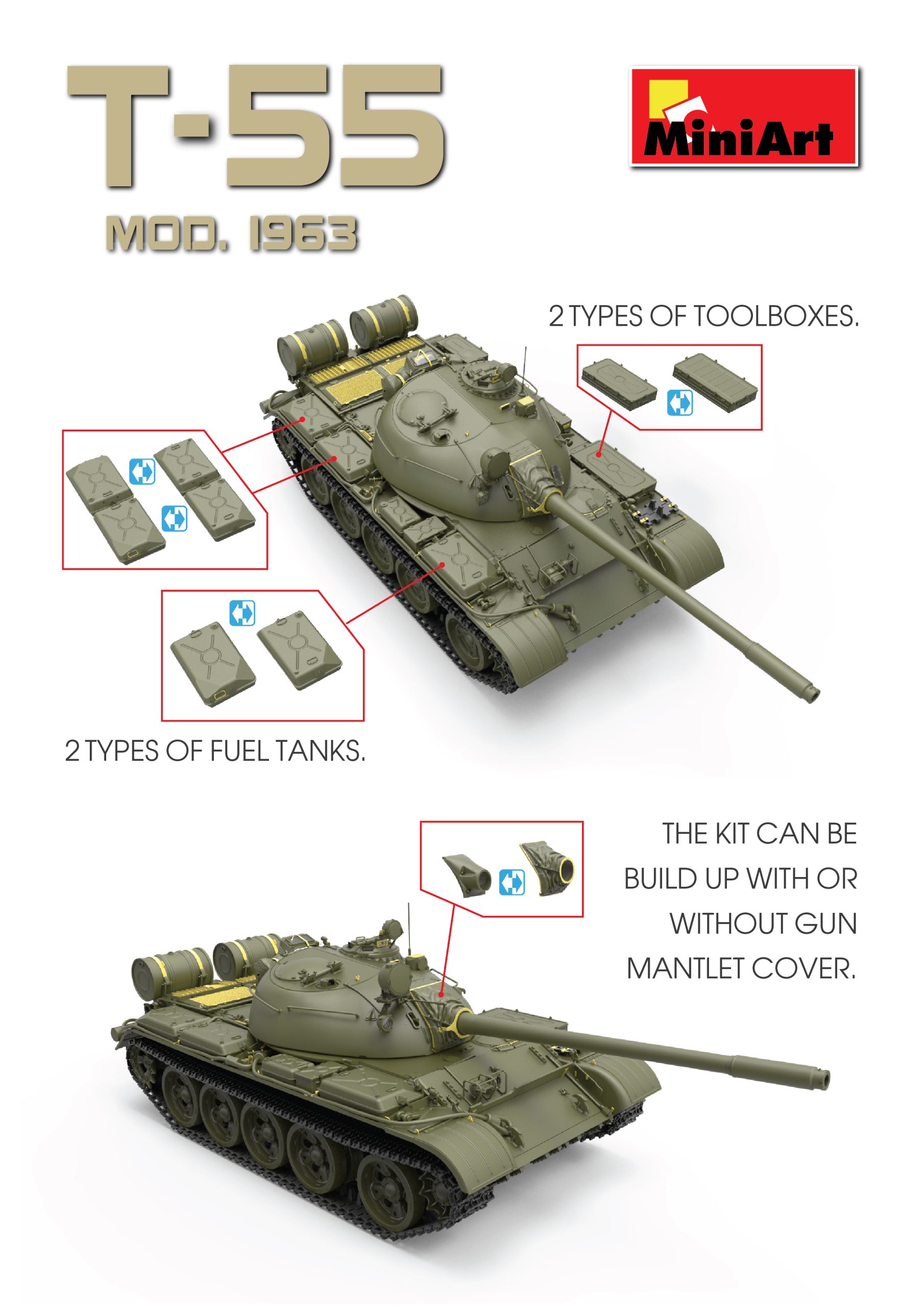 ak-interactive-carro-armato-medio-sovietico-t-55-scala-1-35 image 6