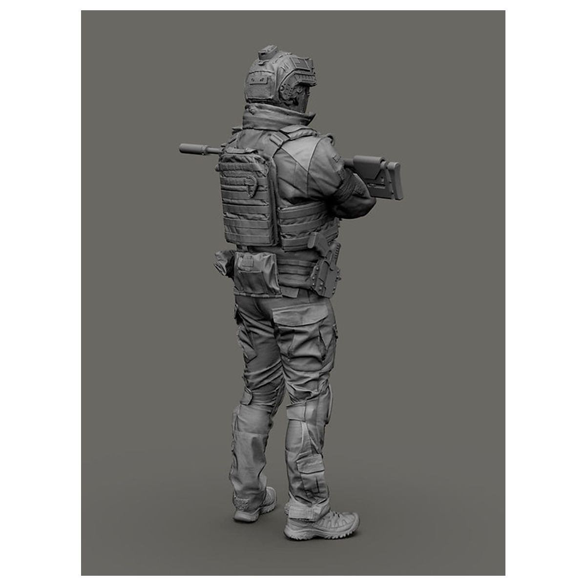 ak-interactive-ukrainian-soldier-04-in-scala-1-9-figura-da-costruire-e-dipingere image 4