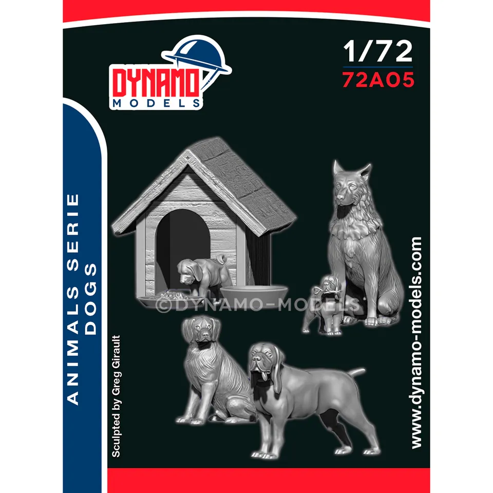 ak-interactive-1-72-animal-serie-famiglia-di-cani image 1