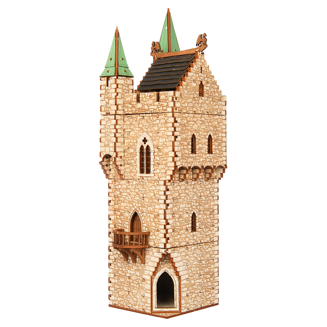 ak-interactive-great-castle-tower-28mm-scale-torre-per-scenari-wargame image 2