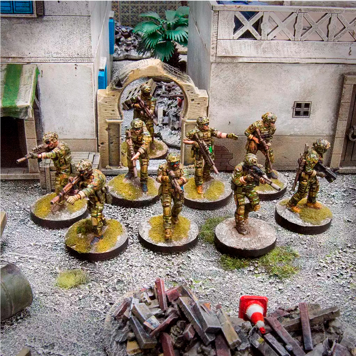 ak-interactive-fire-games-pelot-n-us-rangers-set-di-miniature-da-tavolo image 4