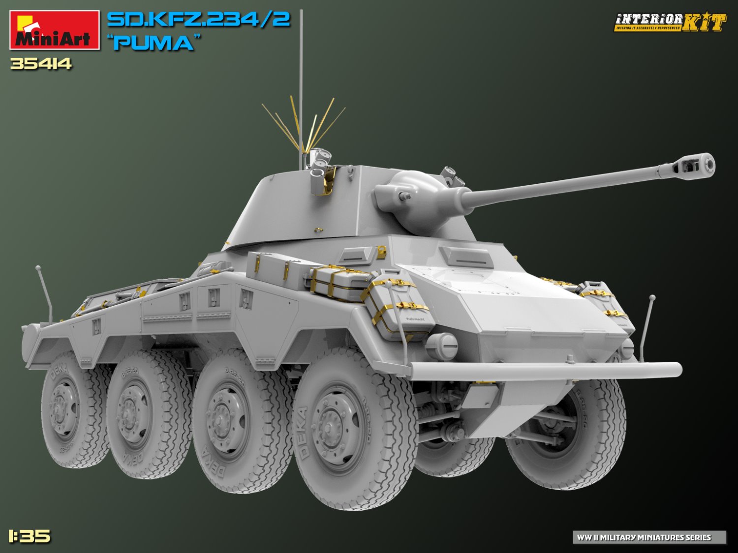 ak-interactive-sd-kfz-234-2-puma-interior-kit-modellismo-1-35 image 8