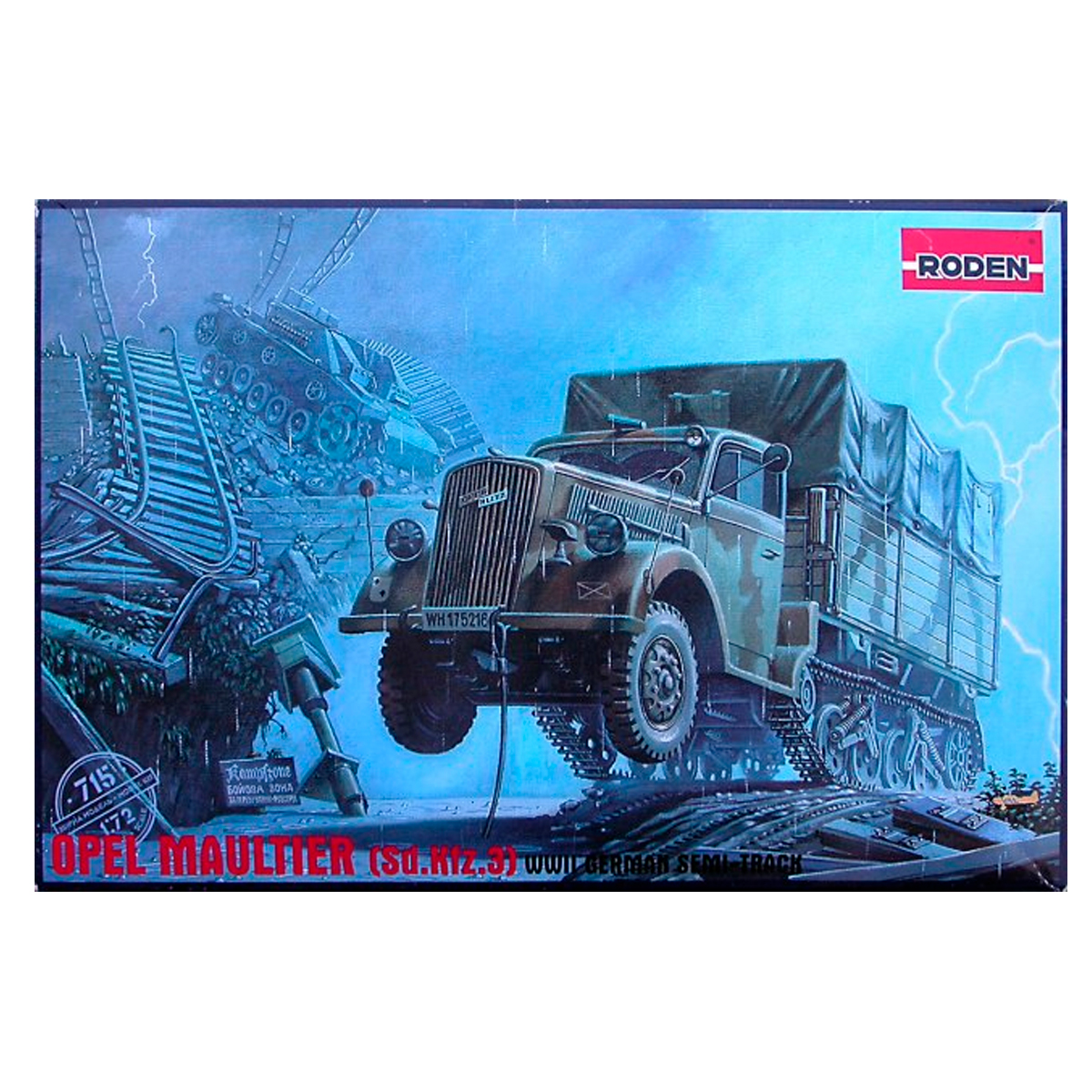 ak-interactive-opel-maultier-sd-kfz-3a-scala-1-72 image 1