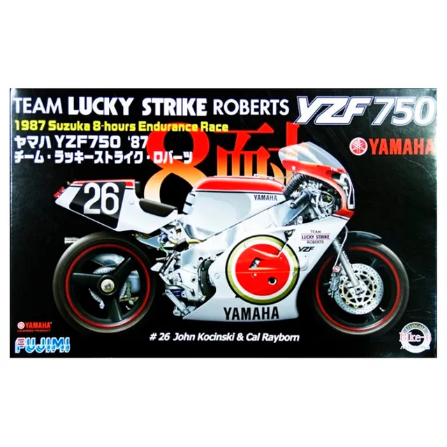 ak-interactive-1-12-team-lucky-strike-yamaha-yzf750-kit-moto-da-costruire image 1