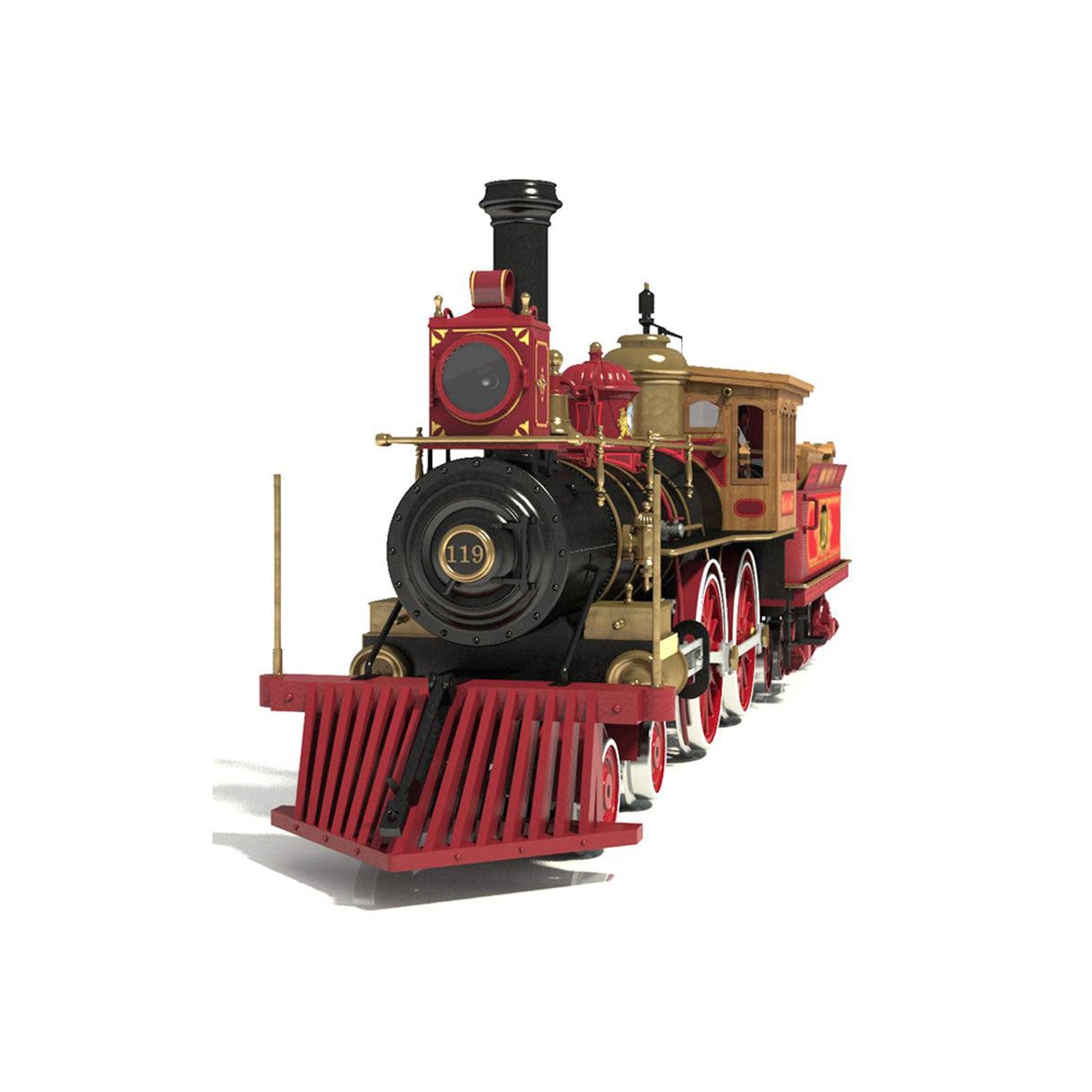occre-rogers-119-locomotiva-4-4-0-american-kit-modellismo-ferroviario image 3