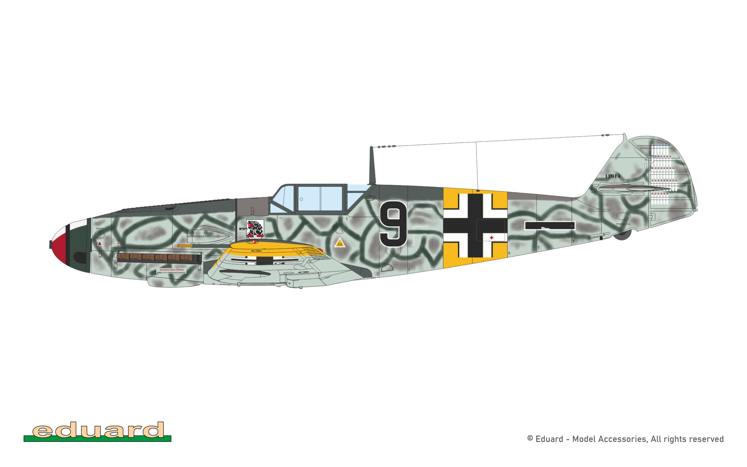 ak-interactive-bf-109f-2-scala-1-48-kit-caccia-tedesco-da-costruire image 6