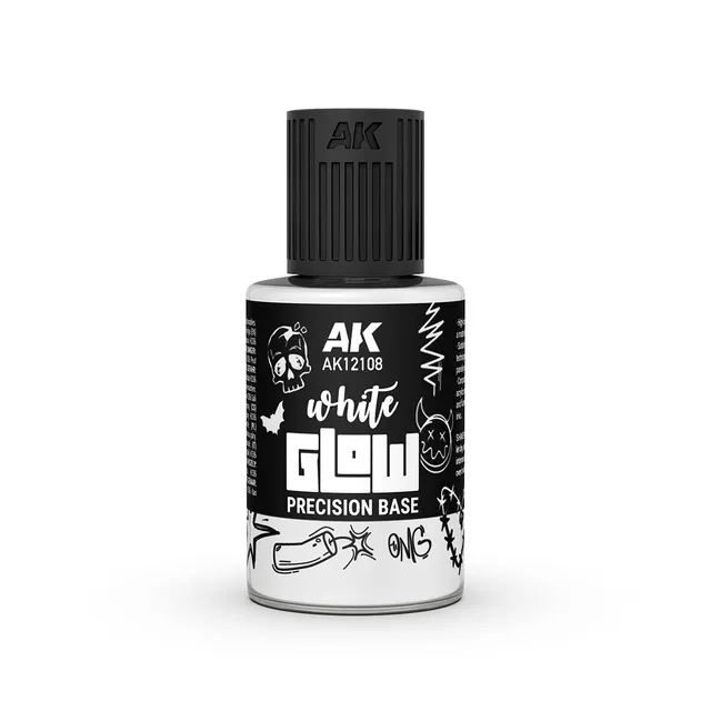 ak-interactive-white-glow-precision-base-primer-bianco image 1