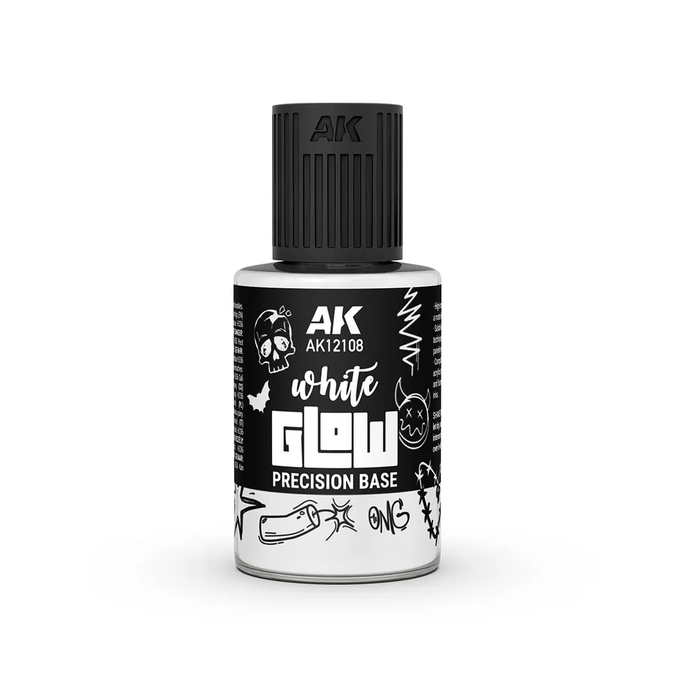 ak-interactive-white-glow-precision-base-primer-bianco image 1