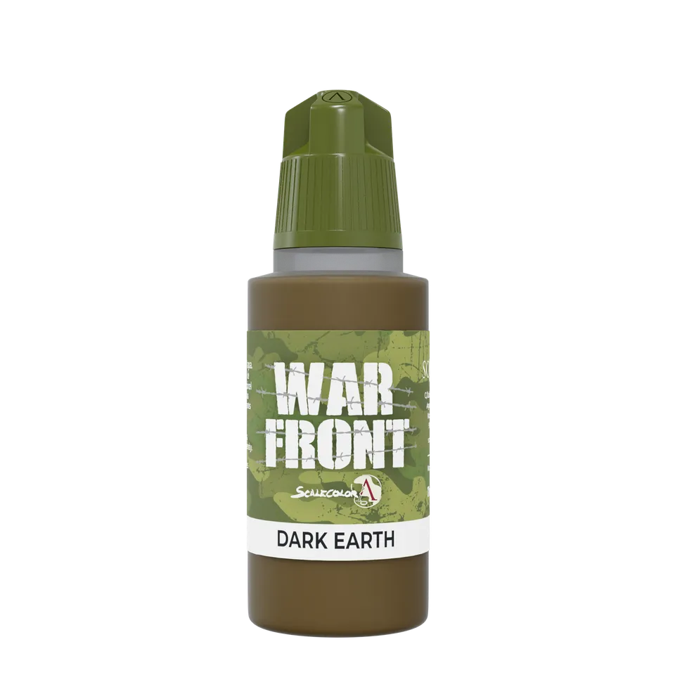 scale75-dark-earth-warfront-colore-acrilico-mate-17ml-per-pennello-e-aerografo image 1
