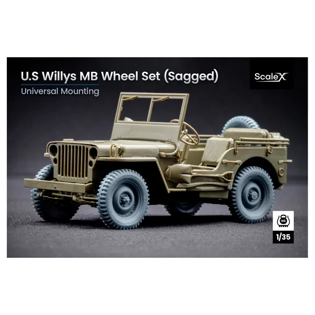 ak-interactive-set-ruote-ponderate-per-willys-mb-in-scala-1-35 image 1