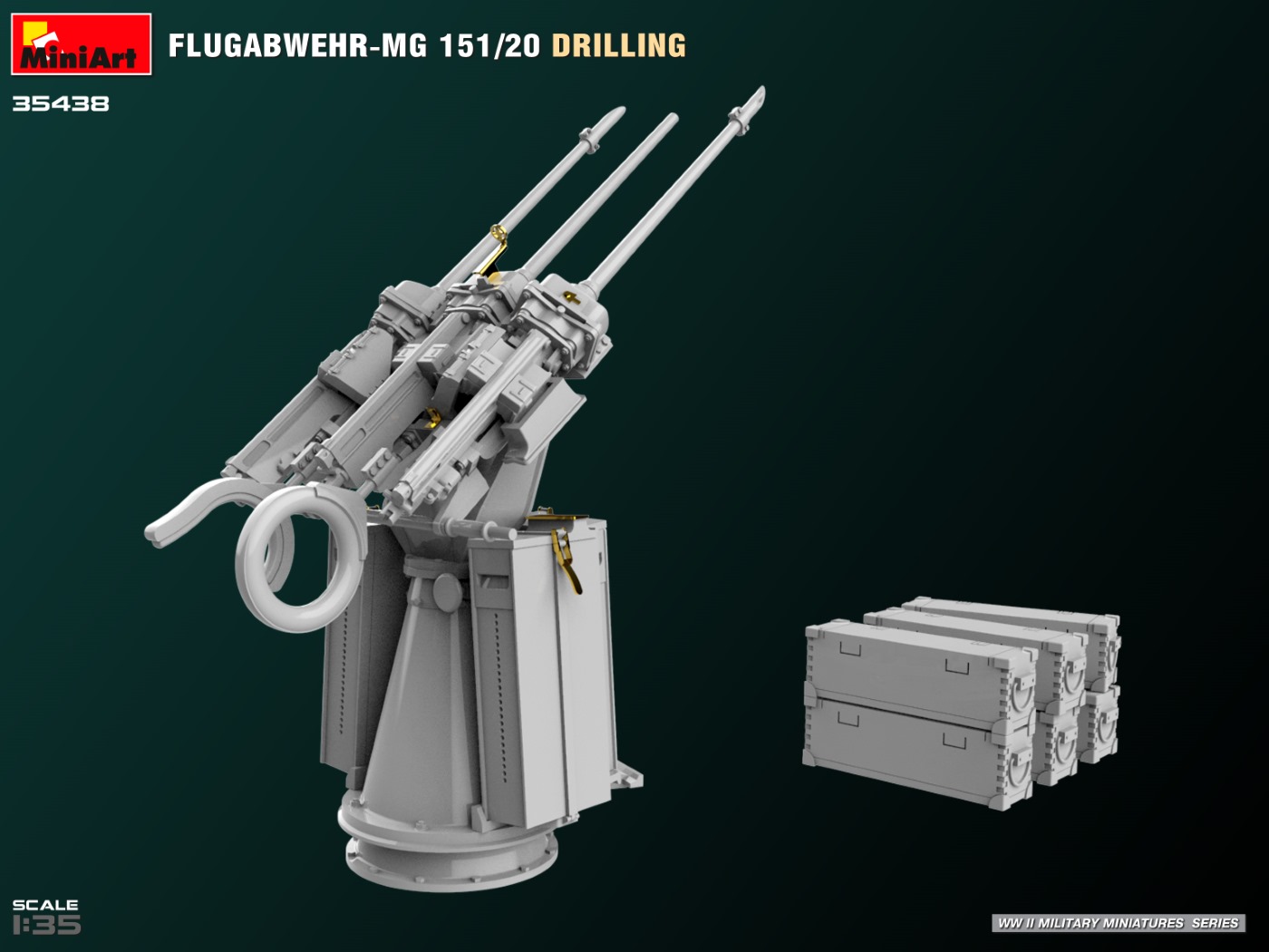 ak-interactive-1-35-flugabwehr-mg-151-20-drilling-kit-mitragliera-antiaerea image 4