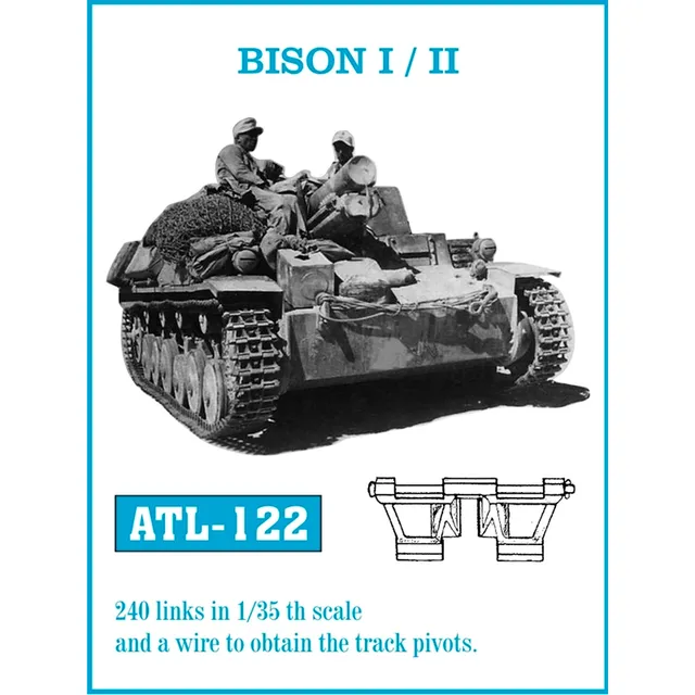 ak-interactive-1-35-metal-tracks-bison-i-ii-cingoli-in-metallo image 1