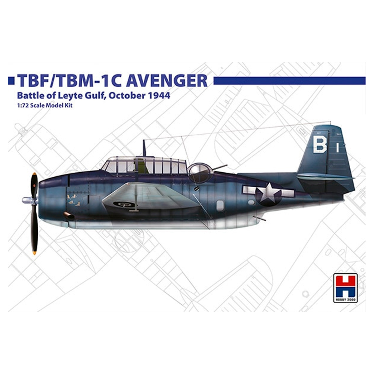 ak-interactive-grumman-tbf-tbm-1c-avenger-1-72-battaglia-del-golfo-di-leyte-otto image 1