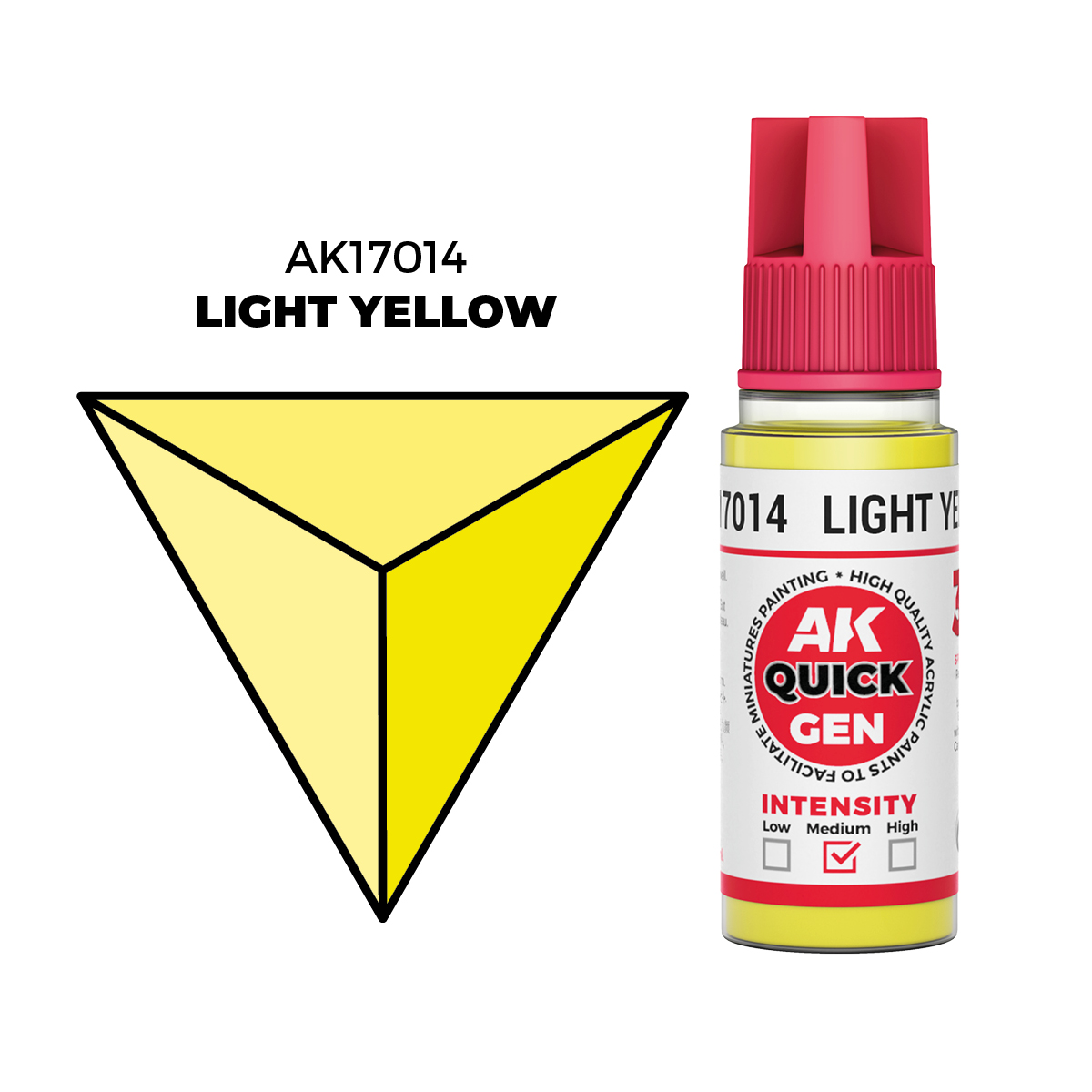 ak-interactive-light-yellow-colore-acrilico-quick-gen image 1