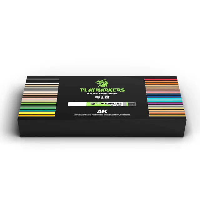 ak-interactive-caja-especial-playmarkers-set-34-pennarelli-per-modellismo-miniat image 1