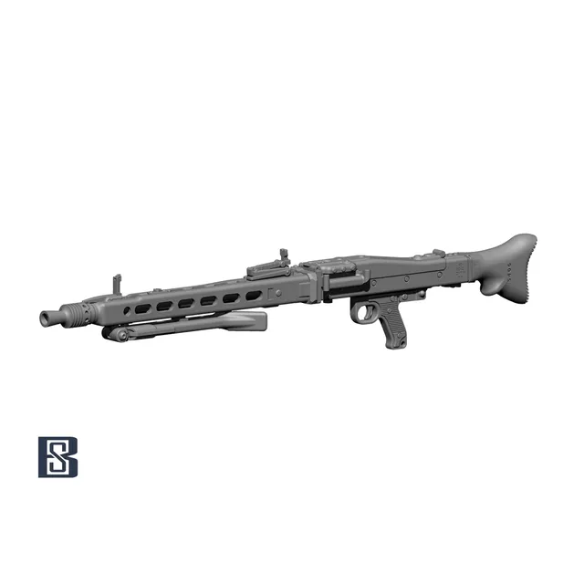 ak-interactive-german-wwii-mg42-4pcs-1-35 image 1