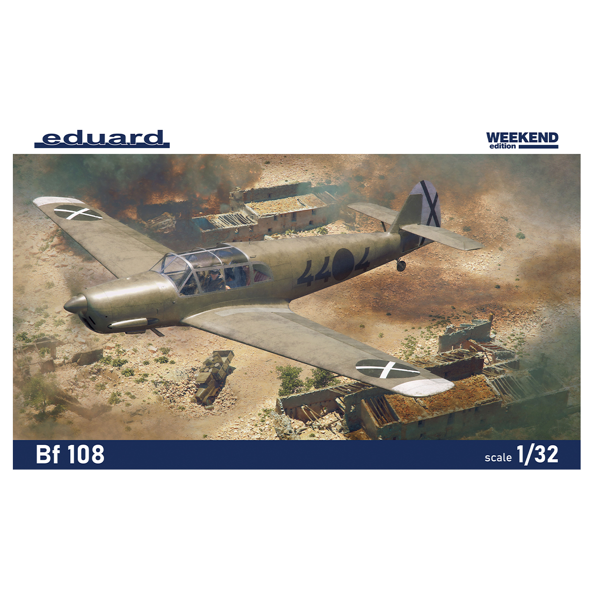 ak-interactive-bf-108-1-32-kit-modellismo-aereo-scala-1-32 image 1