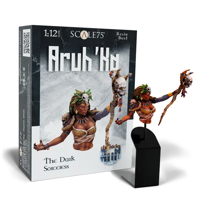 scale75-aruh-ka-the-dark-sorceress-miniatura-fantasy-the-chronicles-of-run image 1