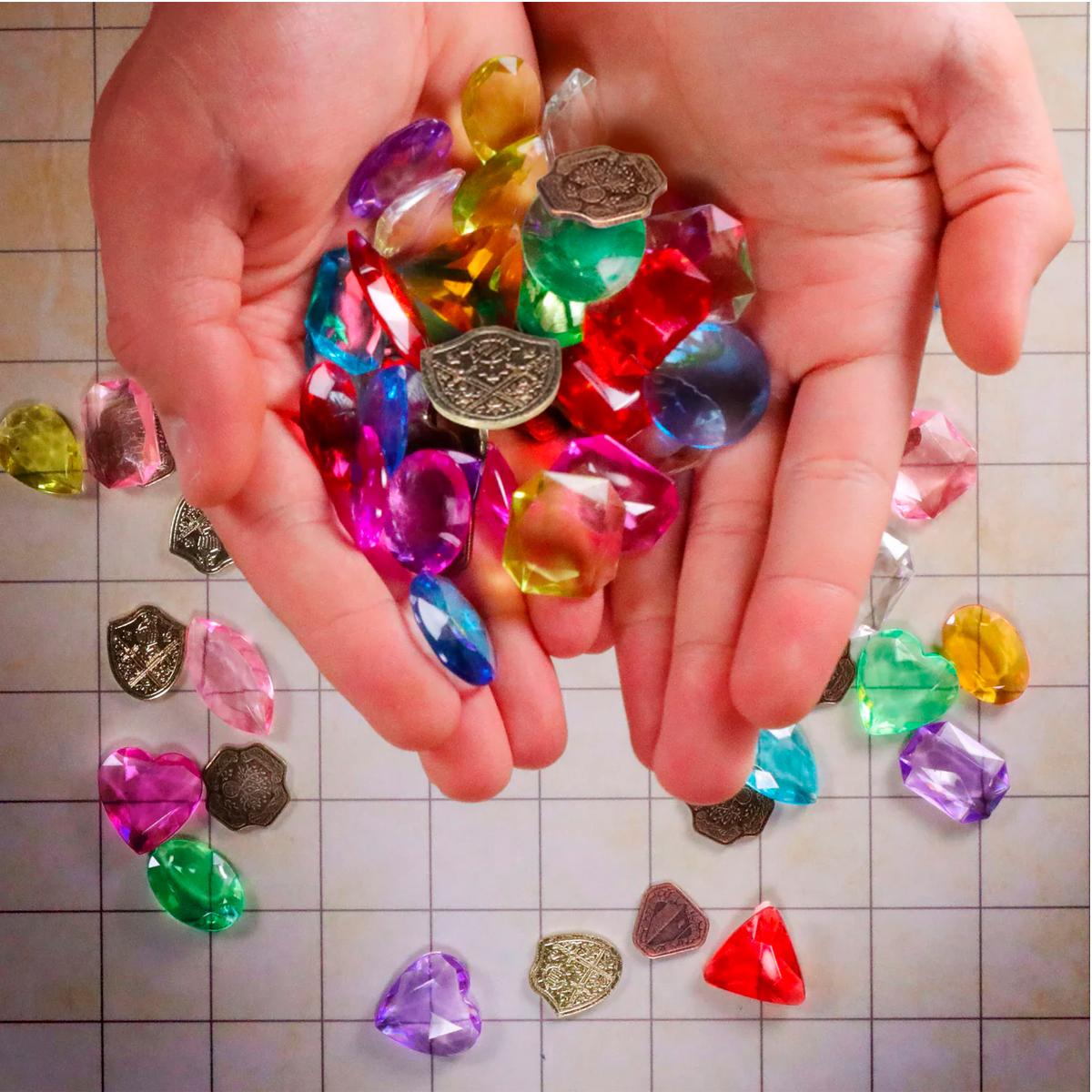 ak-interactive-treasure-token-set-40-token-mtg-gemme-acriliche-e-sacchetto image 8