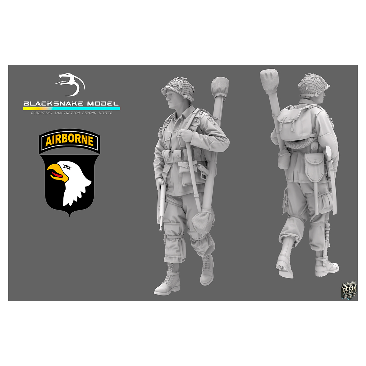 ak-interactive-101st-airborne-soldier-14-figura-militare-scala-1-35-da-dipingere image 2