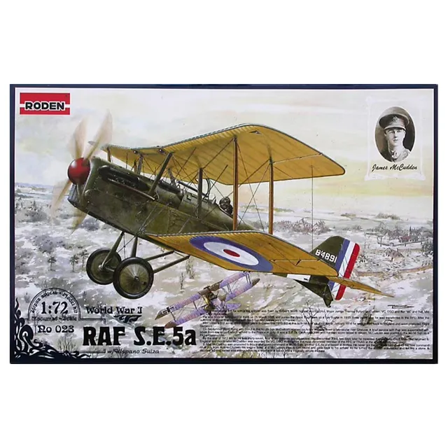 ak-interactive-1-72-raf-s-e-5a-con-motore-hispano-suiza-della-prima-guerra-mondi image 1
