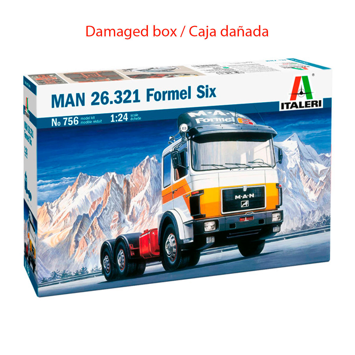 ak-interactive-1-24-man-26-321-formel-six-scatola-danneggiata-2 image 1