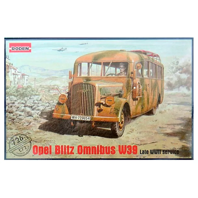 ak-interactive-1-72-opel-blitz-omnibus-w39-late-wwii-kit-modellismo-autobus-mili image 1