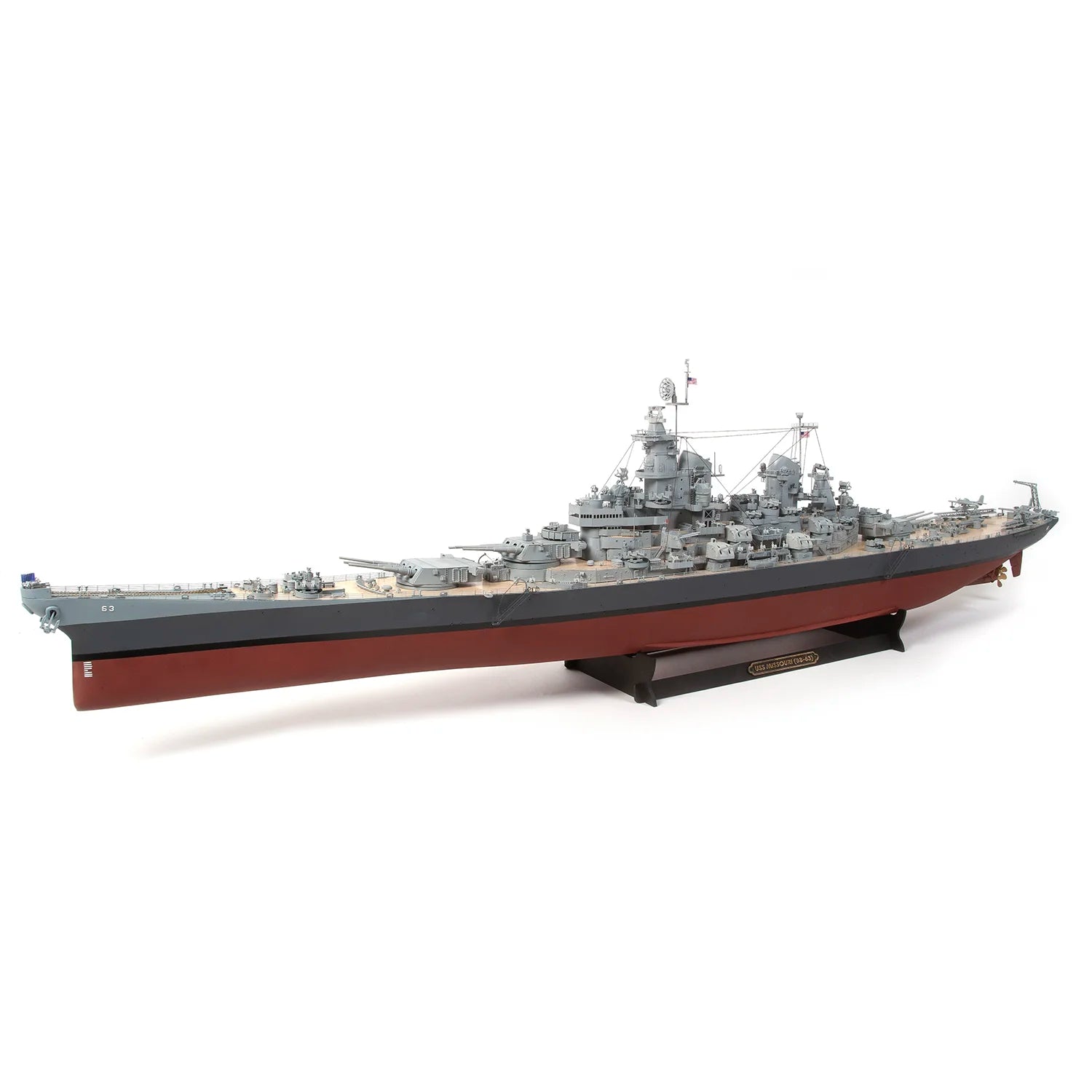 occre-nave-uss-missouri-bb-63-kit-modellismo-legno-e-metallo-1-200 image 1