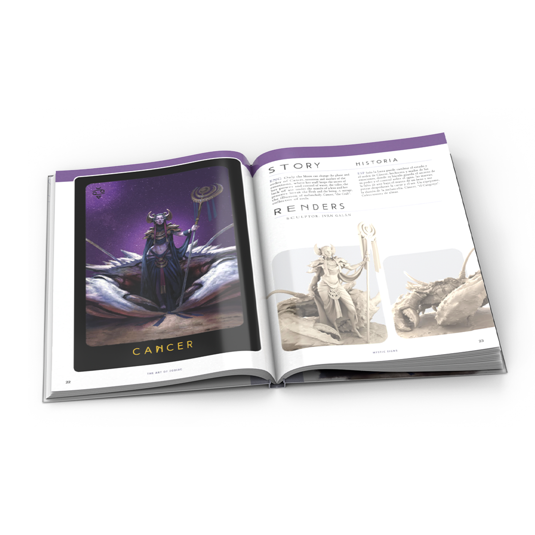 scale75-the-art-of-zodiac-mystic-signs-libro-100-pagine-copertina-rigida image 2